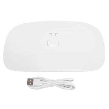 Imagem de Lâmpada de cura de resina UV Fonte de luz dupla Cura rápida 60s 120S Configurações do timer LED Luz UV para jóias fabricando artesanato de resina Art Plástico (28 miçangas de lâmpada)