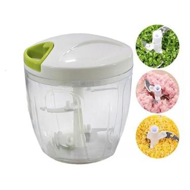 Imagem de Triturador Picador Manual Alho Cebola Vinagrete Alimentos 900ml G - MA