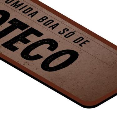 Imagem de Placa de Parede Decorativa - Comida de Boteco