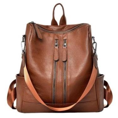 Imagem de Mochilas Femininas Escolar Bolsa De Viagem Faculdade-Feminino