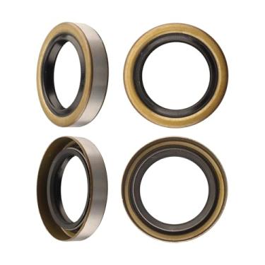 Imagem de Compatível com Dexter 01001900 (10-19) Transcom 171255TB National 473336 Vedação de graxa 010-019-00 Roda do cubo do eixo do reboque 1,719''I.D x 2.565''O.D 1,587.6 kg #84 Spindle E-Z Greindle Eixo