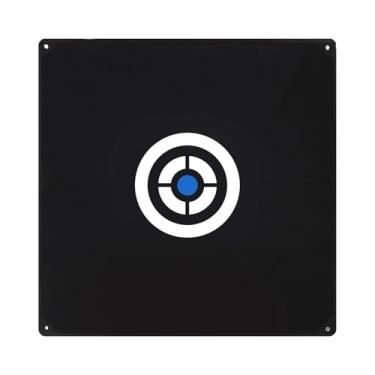 Imagem de PRÁTICA DE BALANÇO ALVO PANO BOLA REDE BATIDA AJUDA VIBRANTE LONA GROSSA ESCOLA GINÁSIO INTERIOR TREINAMENTO EXTERIOR 1,5X1,5M (Preta)