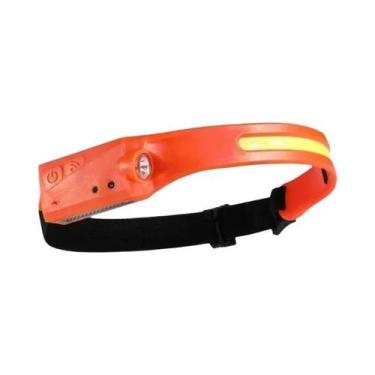 Imagem de Lanterna De Cabeça LED À Prova d'Água Com 6 Modos, Sensor De Movimento