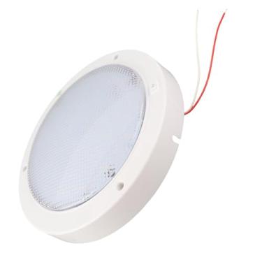 Imagem de Luqeeg 12V 9W 840LM Luz de Teto à Base de Alumínio Fonte de Alimentação de Unidade Estável para Shoppings de Escritórios Domésticos DC12-24V Luz de Teto LED Redonda para Iluminação de Emergência