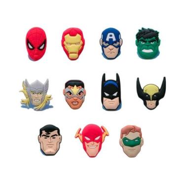 Imagem de Charms De Sapato Marvel Spider-Man Para Meninos, 9-30PCS, Decorações D