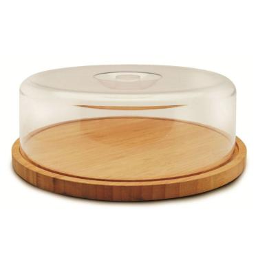 Imagem de Porta-Bolo Bambu com Tampa Ecokitchen - Mimo Style