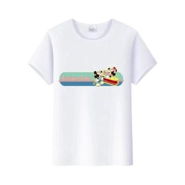 Imagem de Camiseta Feminina Engraçada Com Estampa Do Mickey Mouse, Camiseta De A
