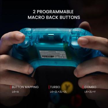 Imagem de Controlador de jogos GameSir Nova NS Blue para Nintendo Switch