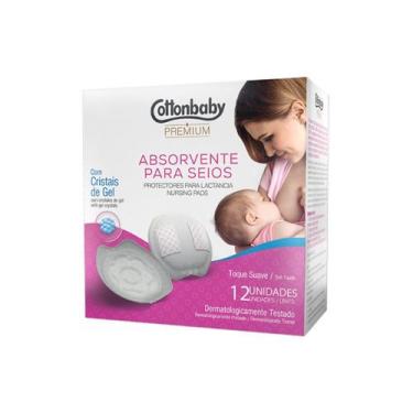 Imagem de Absorvente para Seios Cottonbaby c/12 Unidades - Cotton Baby
