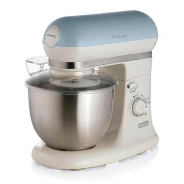Imagem de Batedeira Planetária Azul 5,5L 600W 220V Vintage Ariete, 220V