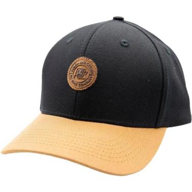 Imagem de Boné DC Shoes Aba Curva Brackers 4 WT23 PretoAzul Marinho, Preto, Únic