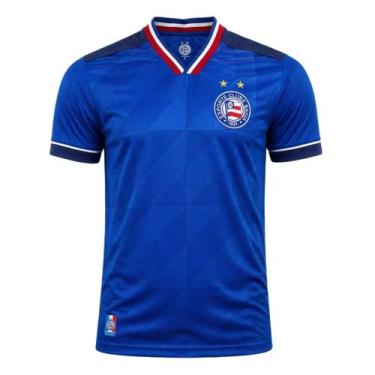 Imagem de Camisa Bahia Royal Escudo Bordado - Masculino Tamanho:PCor:Azul, P, Az