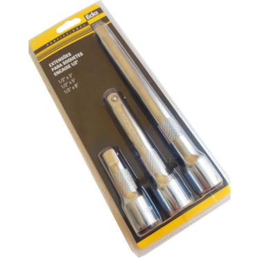 Imagem de Extensões Alongadores Para Soquetes Encaixe 1/2 Polegada