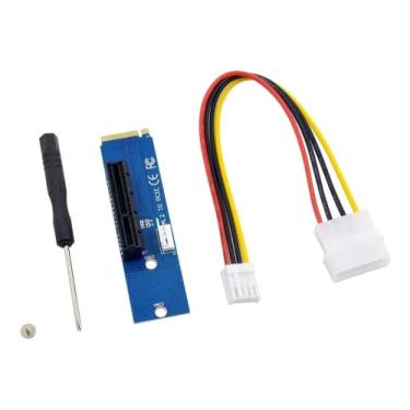Imagem de Adaptador Conversor M2 Para Usb 3.0 Pci-e 1x M.2 Ngff/NVME Riser Acompanha Mini Chave de Fenda