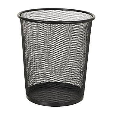 Imagem de Lixeira Aramada de Escritório Quarto Em Aço Telado 10-11 Litros
