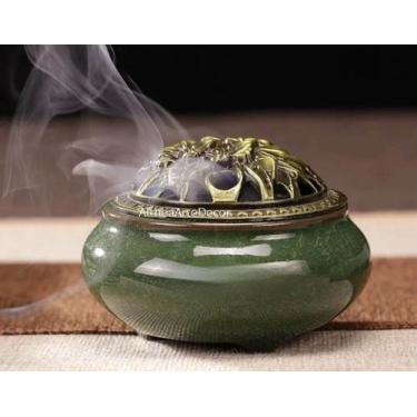 Imagem de Incensário Turibulo Defumador De Mesa 9 Cm - Althea Arte Decor