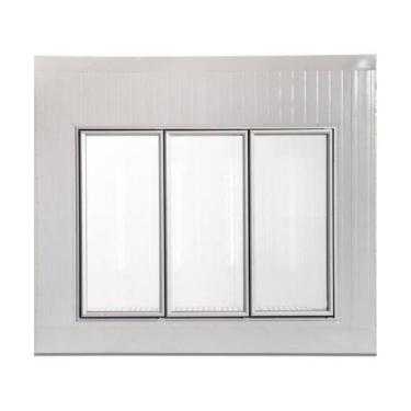 Imagem de Walk in Cooler Gallant Resfriados 3 Portas Vidro sem Piso Painel 380V/3F CWRSP-03