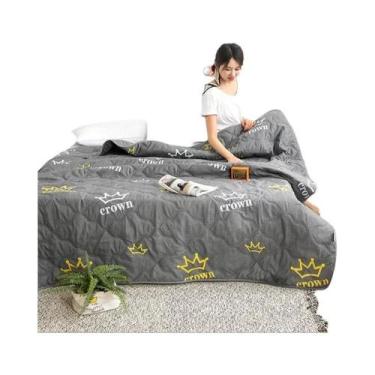 Imagem de Cobertor para sofá cobertor de inverno king size casa quente xadrez co