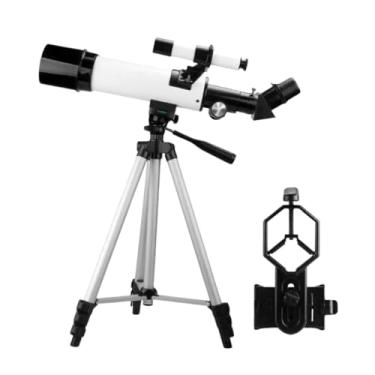 Imagem de Telescópio Luneta Astronômico Refrator 400x70mm Portátil para Astronomia