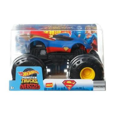 Imagem de Hot wheels monster trucks - oversized - dc comics super girl - 1/24