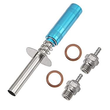 Imagem de ShareGoo 2 peças N4 Hot Spark Glow Plugs No. 4 e RC Igniter Motor Starter para Traxxas HPI Redcat HSP 1/8 1/10 RC Nitro Truck Buggy
