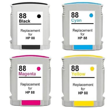 Imagem de Kit Cartucho Para HP K8600 88xl compatível - Toner Vale