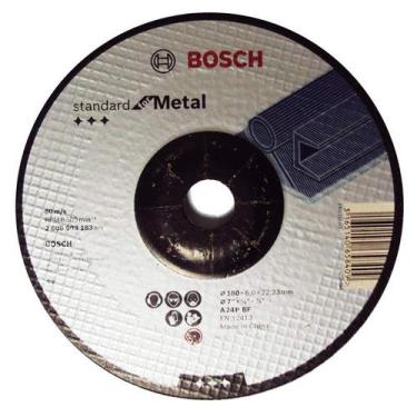 Imagem de Disco Desbaste 07""x1/4 Metais G24 Bosch - BOSCH ACESSORIOS