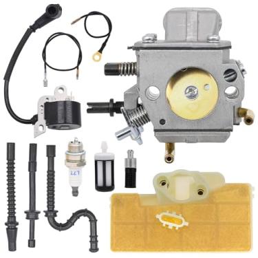 Imagem de Bynor Kit de reposição de carburador MS290 com bobina de ignição para STIHL MS290 029 MS 290 MS310 039 MS390 039 MS 310 MS 390 substituição de motosserra 1127 120 0650 HD-19