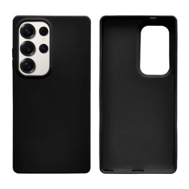 Imagem de Capinha Cover Lisa para Galaxy S25 Ultra Silicone Aveluado - GCM CASES