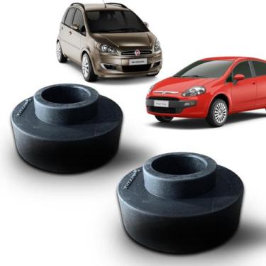 Imagem de Fiat Idea Punto Kit Calço de Mola Traseiro Para elevar 32mm - Borfix