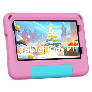 Imagem de PRITOM TAB7 PRO Tablets infantis de 7 polegadas, 64 GB, 3 GB de RAM atualizado, tablet infantil Android 14 com WiFi, câmera dupla, educação, jogos, software infantil pré-instalado, controle parental