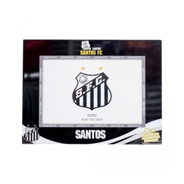 Imagem de Porta Retrato 1 Foto 10x15cm Metal - Santos