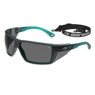 Imagem de Óculos Solar Mormaii Side Shield S M0164kcp01 Verde Fosco Lente Cinza,
