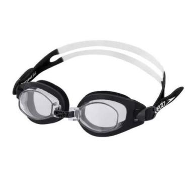 Imagem de Óculos De Natação Speedo Freestyle Preto Lente Cristal, Preto cristal,