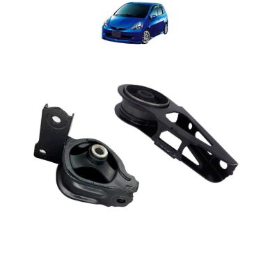 Imagem de Kit Calço Coxim Motor E Câmbio Honda Fit Manual 2003 A 2008