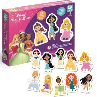 Imagem de Teatrinho Disney Princesas 10 Bonecos 4130 Nig Brinquedos