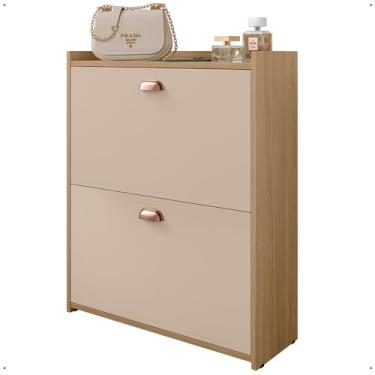 Imagem de Sapateira Organizadora Pequena Apartamento 12 Pares Calçados Gavetas Basculante Decoração Quarto - Lojas RPM (Hanover/Fendi)