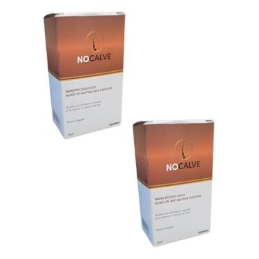 Imagem de Kit 2 Tônicos Capilar Antiqueda Maxlab Nocalve 20ml Kit