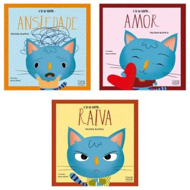 Imagem de Livro Infantil E Se Eu Sentir Raiva Amor Ansiedade Raiva Coleção Emoçõ