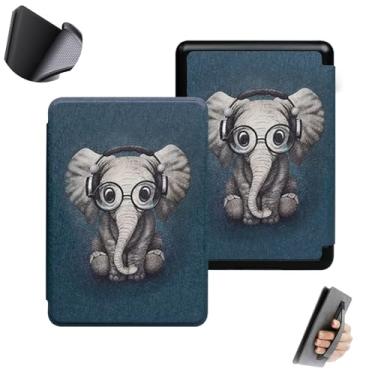 Imagem de GUKSRASO Capa para 7" Kindle Paperwhite 12ª Geração (2024)/ Colorsoft Signature Edition - Despertar/Suspender Automático Inteligente,Material TPU e Alça de Mão