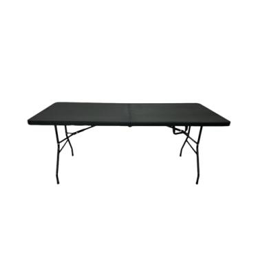 Imagem de Mesa Maleta retangular VGHome 1,80x0,74x0,74m Cor Preta