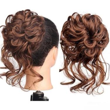 Imagem de Grampo para Coque Bagunçado - Acessório Prático, Aplicação Rápida, Visual Natural(Castanho Claro 2-30#)