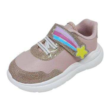 Imagem de Tenis Infantil Menina Confortavel Moda Casual Molekinha