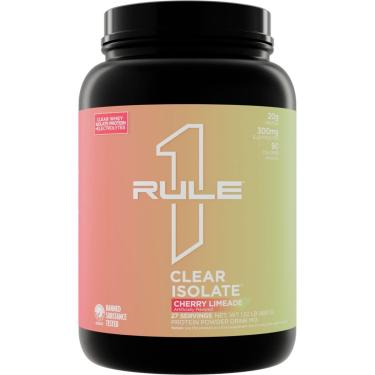 Imagem de Proteína em pó Rule 1 Proteins Clear Isolate 20 g de limonada de cereja-Unissex