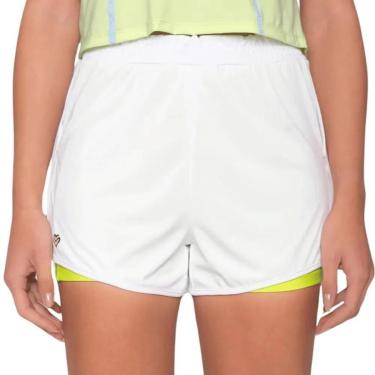Imagem de Short Amei Sport com Bolso Interno - Branco-Unissex