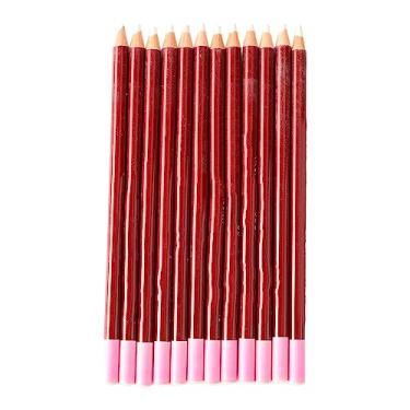 Imagem de Lápis Brancos de Destaque para Esboços, Supercoloração Profissional, Flexível e Uniforme, Lápis de Carvão Branco, 12 Unidades, Versátil, Seguro para Desenhar e Misturar