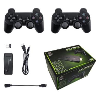 Imagem de Vídeo Game Retro Stick Lite 2.4g Sem Fio 10 Mil Jogos 4k