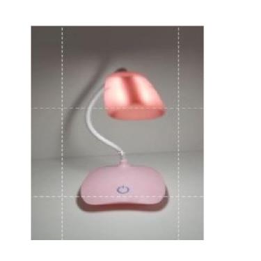 Imagem de Luminária Led Recarregável Para Mesa Flexível 360 Garra Clip - led dec