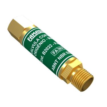 Imagem de Válvula Corta Chama Para Maçarico Oxigênio B2022 Famabras