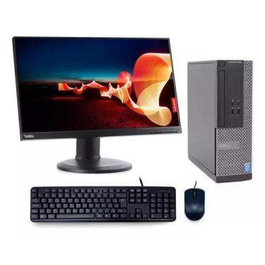 Imagem de Cpu Dell Optiplex Core I3 8gb 240gb Ssd  Monitor 22 Full Hd